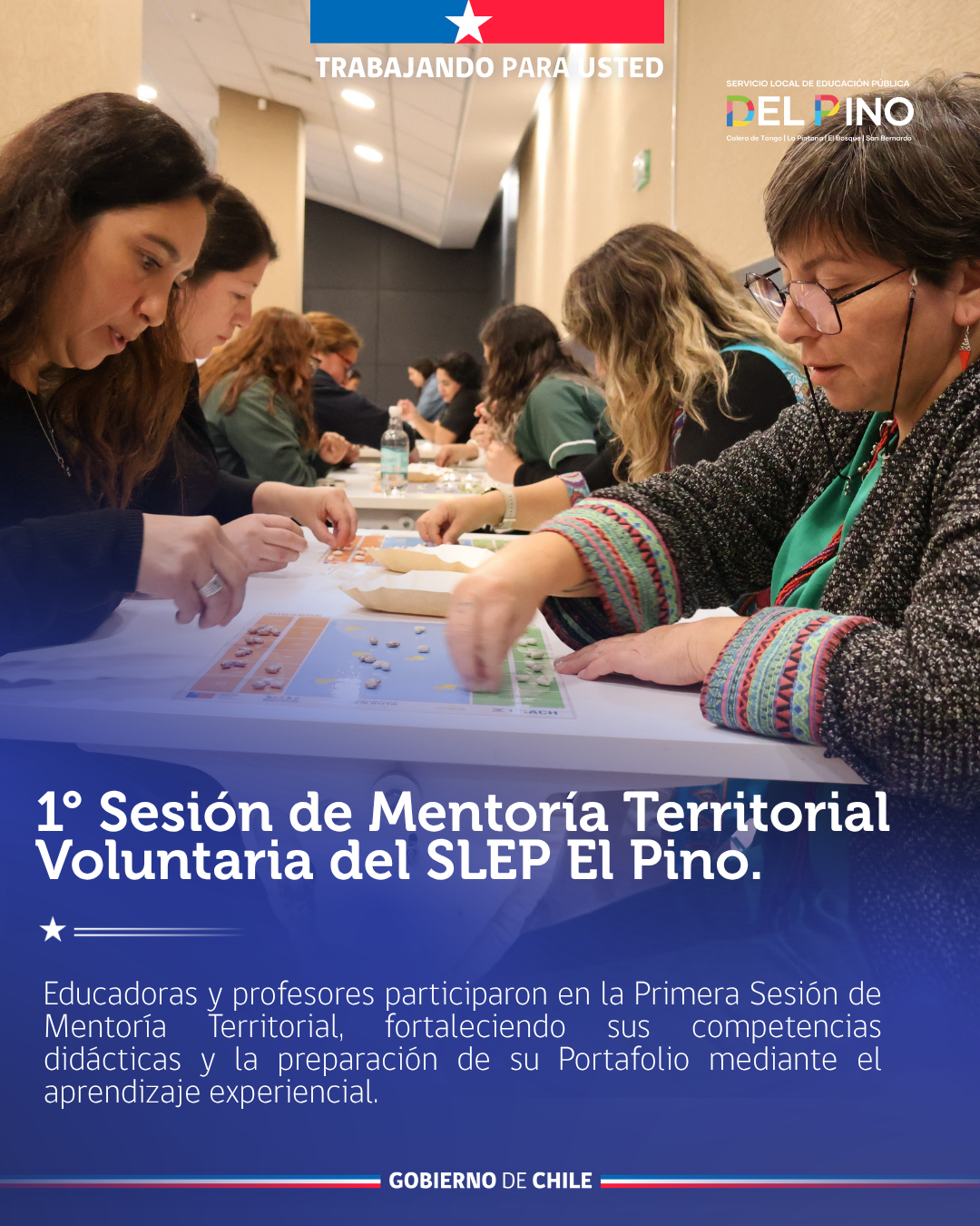 SLEP El Pino impulsa Estrategia de Acompañamiento con su Primera Mentoría Territorial Voluntaria