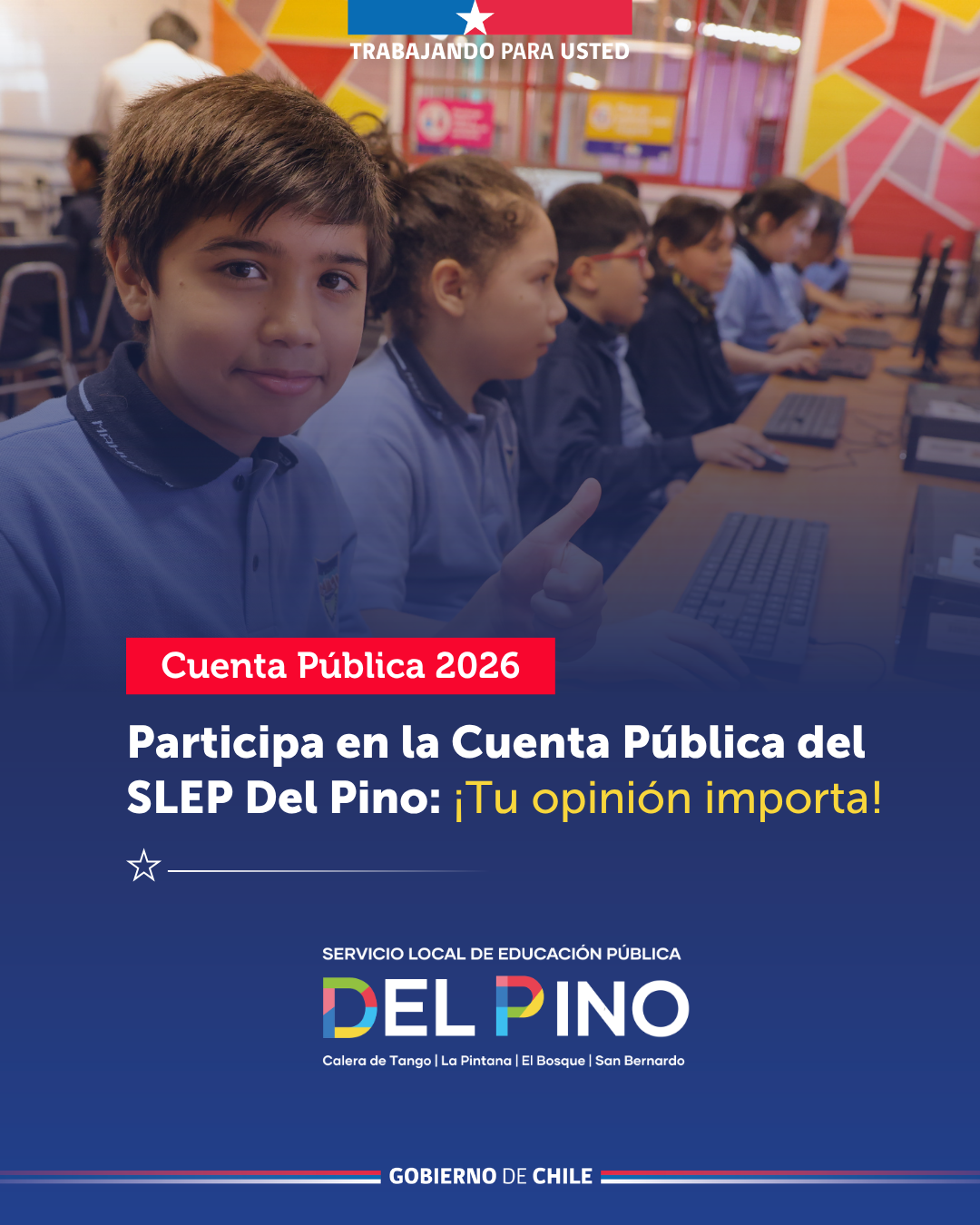 Cuenta Pública 2026 | SLEP Del Pino
