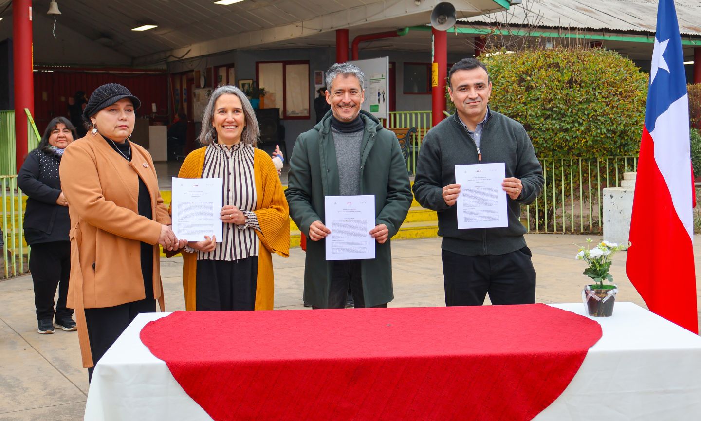Liceo Valle de Lluta transformará su patio en un Paisaje de Aprendizaje abierto a la comunidad.